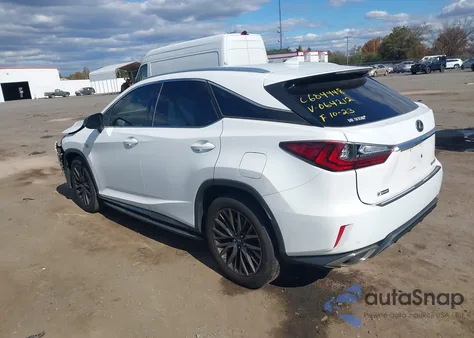 2017 Lexus Rx 350 F Sport from USA, damaged, VIN 2T2BZMCA4HC064212